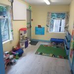 Duckling classroom library and home corner